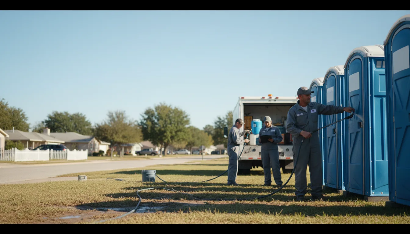 Long-Term Portable Toilet Rental in Humble, TX near me
